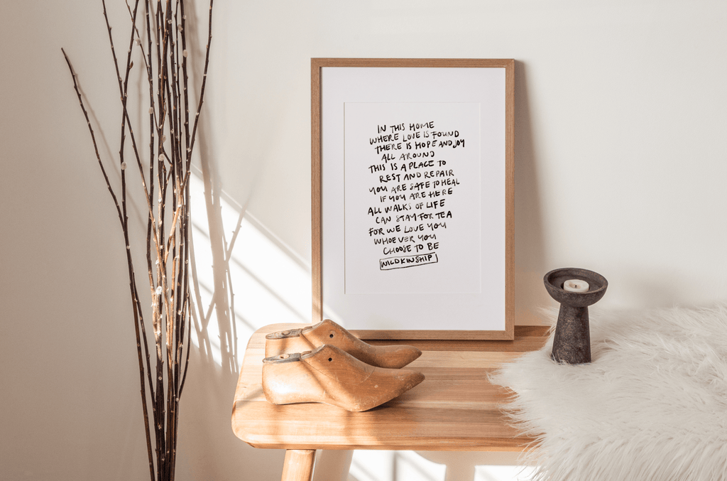 ‘Everyone Is Welcome Here’ Art Print - Honest Paper - 2234750
