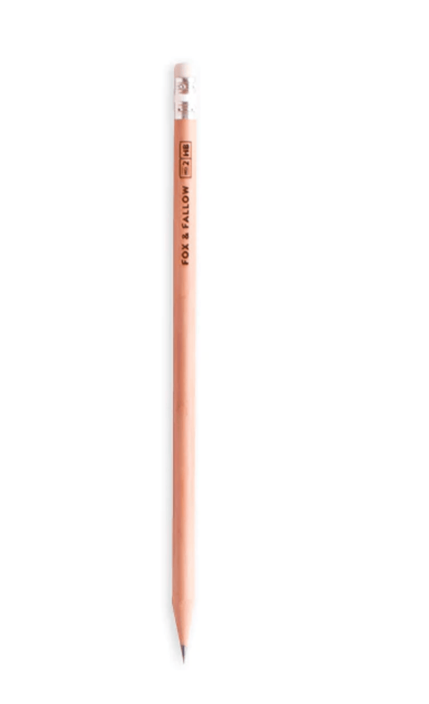 HB 'Californian Cedar Wood' Pencils (Set of 6) - Honest Paper - 13691