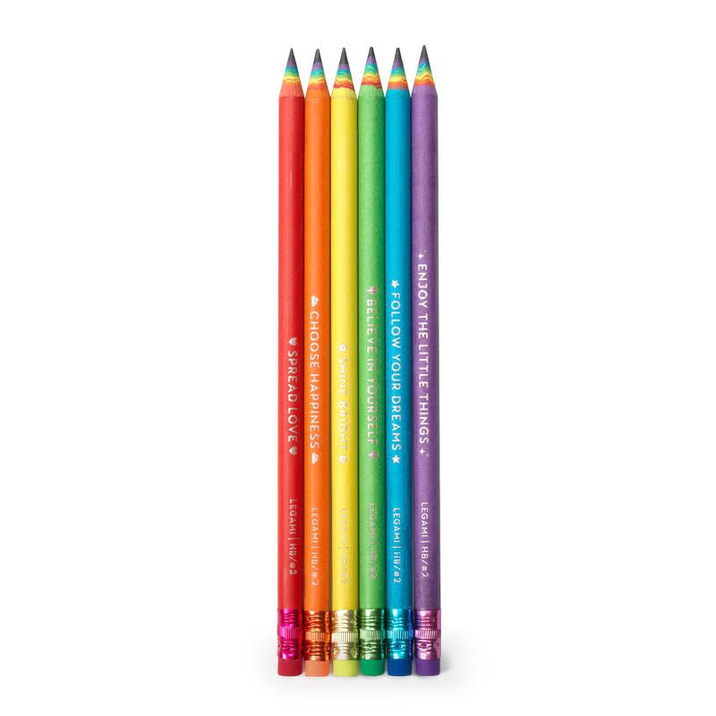 HB Graphite Pencils - Made from Recycled Paper! (6pk) - Honest Paper - 8054117621346