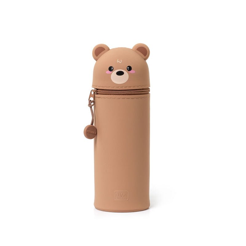Kawaii Soft Silicone Pencil Case 'Bear' - Honest Paper - 2234391