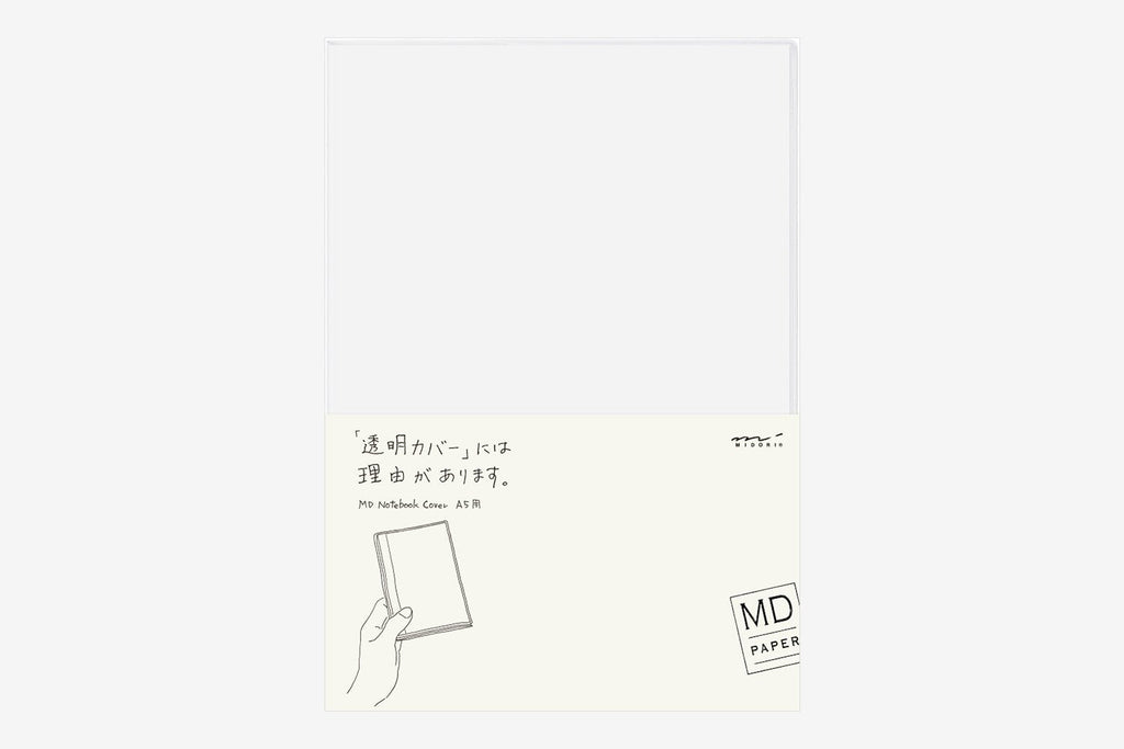 MD Clear Vinyl Notebook Cover A6 - Honest Paper - 4902805493581