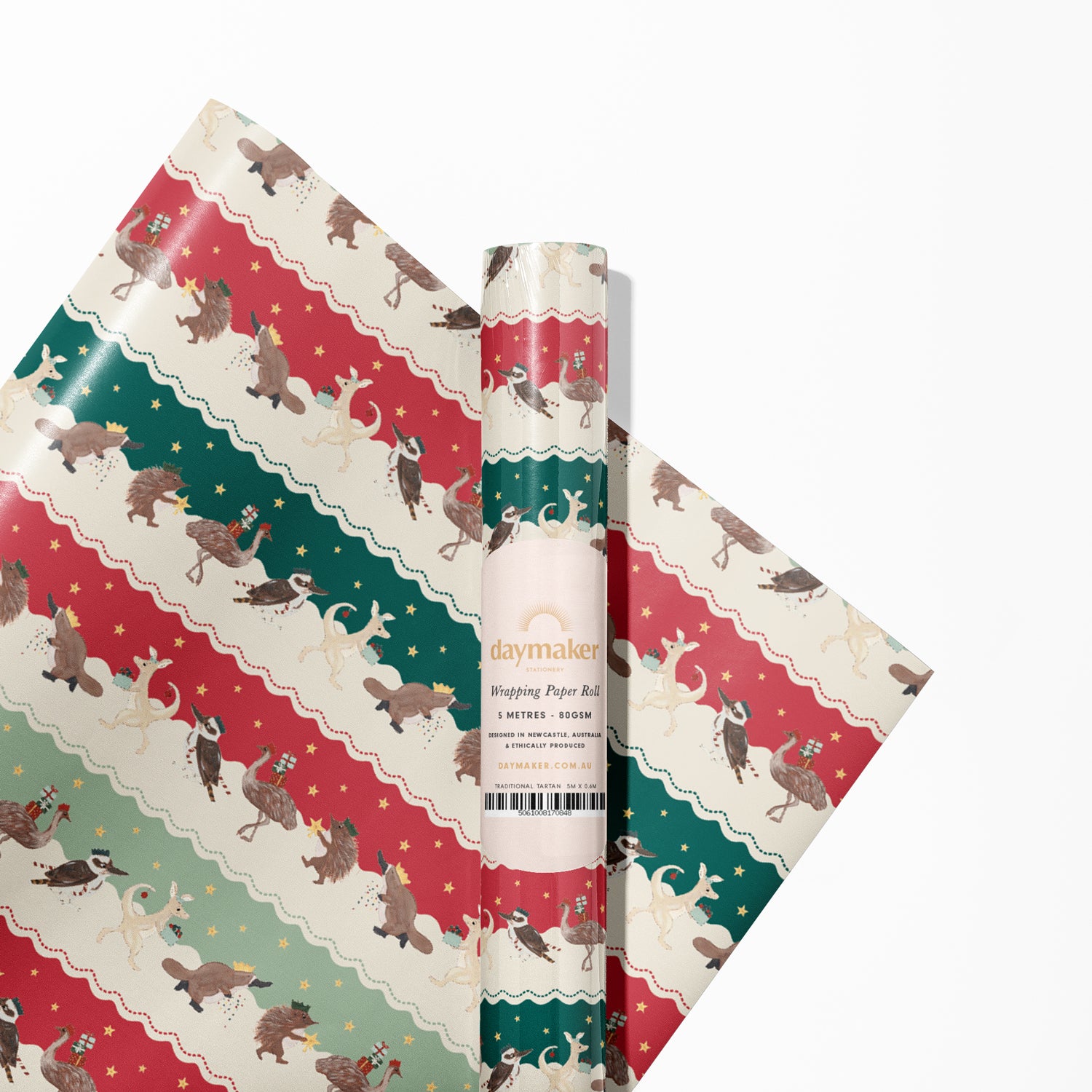 Aussie Wrapping Paper Wrapping Paper | Aussie Bush Christmas Party – Honest Paper