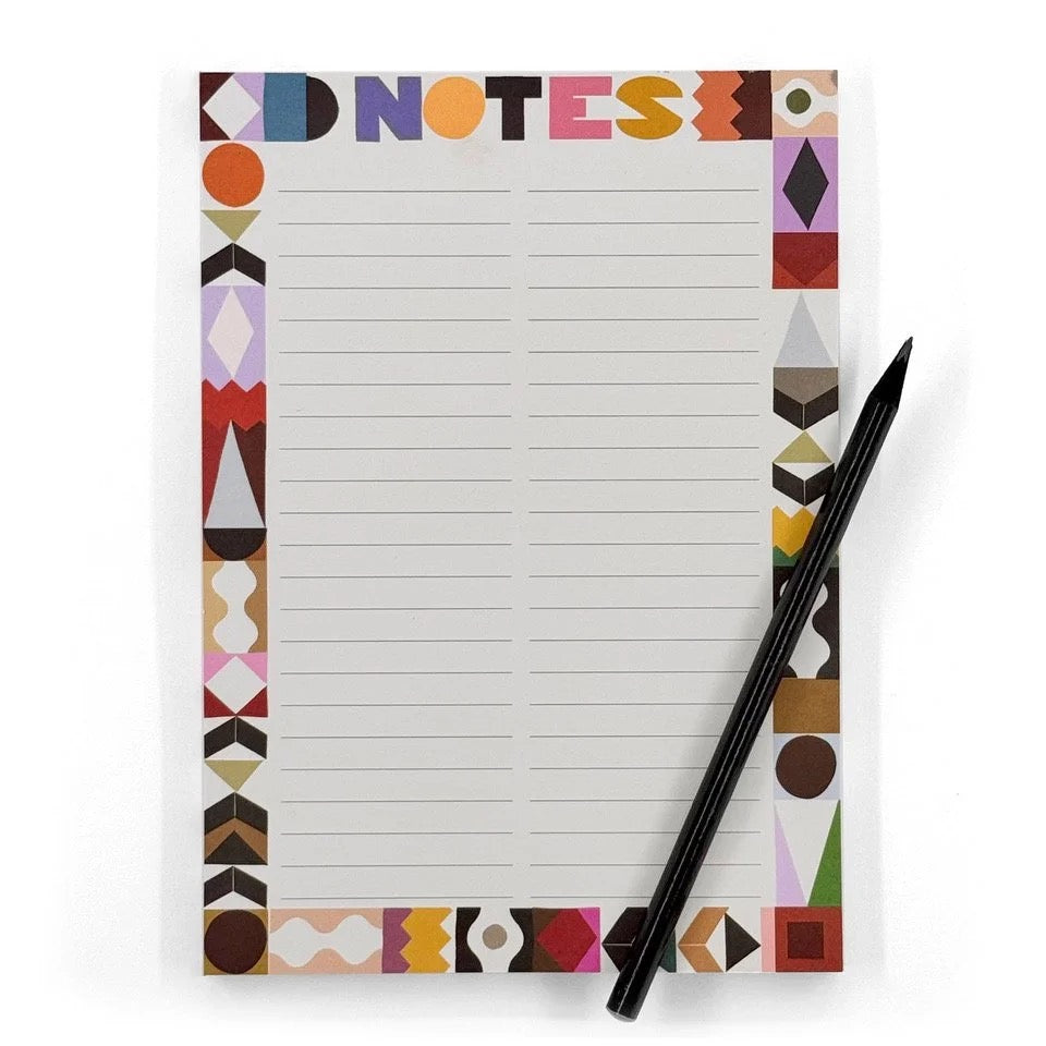 Pavilion | Border Lined A5 Notepad – Honest Paper
