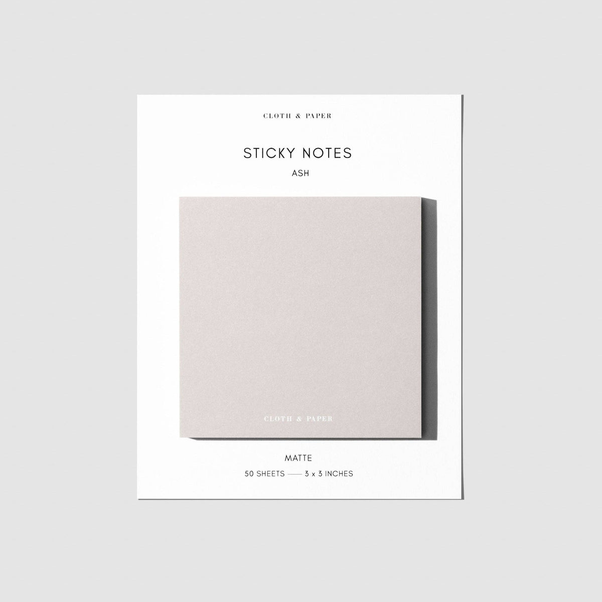 Note Neutrality Sticky Notes – Honest Paper