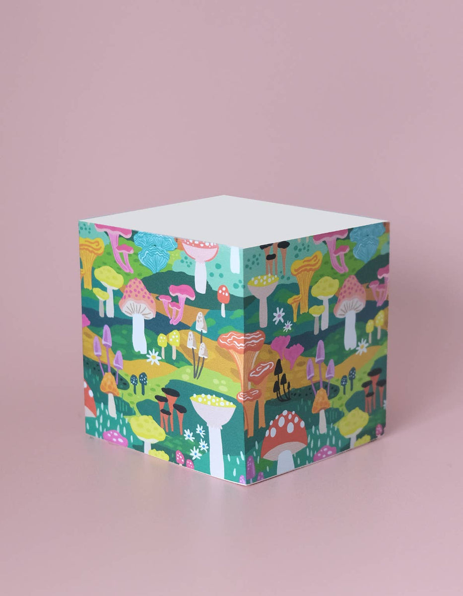 Sticky Note Cube | Fields – Honest Paper