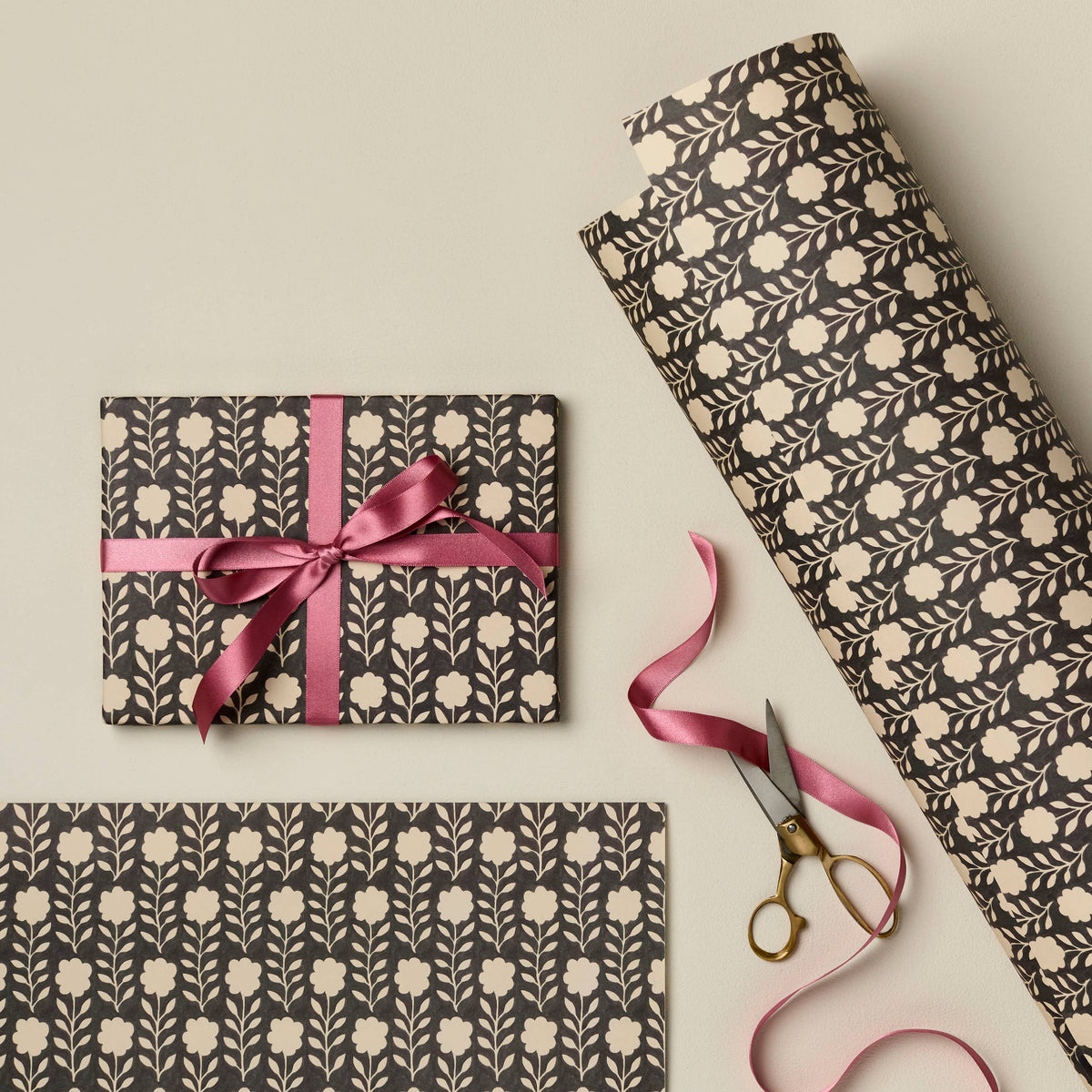 Wanderlust Ink Wanderlust Paper Co. | Ink Flora Patterned Paper (1 sheet) – Honest Paper