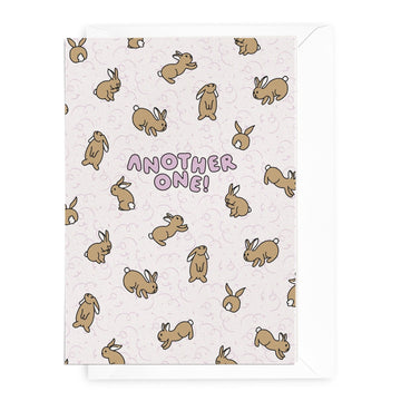 'Another One!' Like Rabbits New Baby Greeting Card - Honest Paper - 2234965