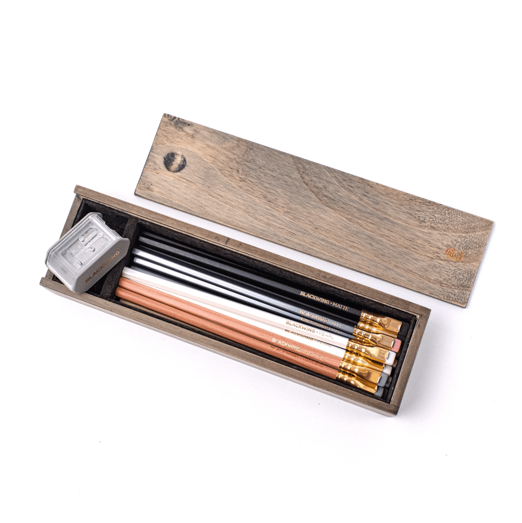 Blackwing Aged Pine Pencil Box - Honest Paper - 30073