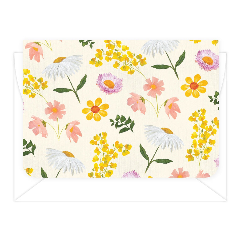 'Blank' Flower Fields Card - Honest Paper - 5061008170299
