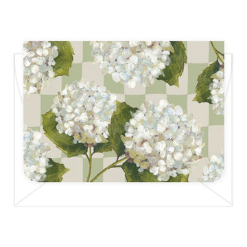 'Blank' Hydrangeas Card - Honest Paper - 5061008170282