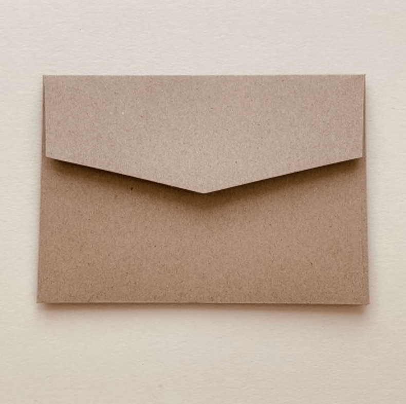 Botany 'Naturaliste' 115gsm Kraft Envelopes - Honest Paper - 14877