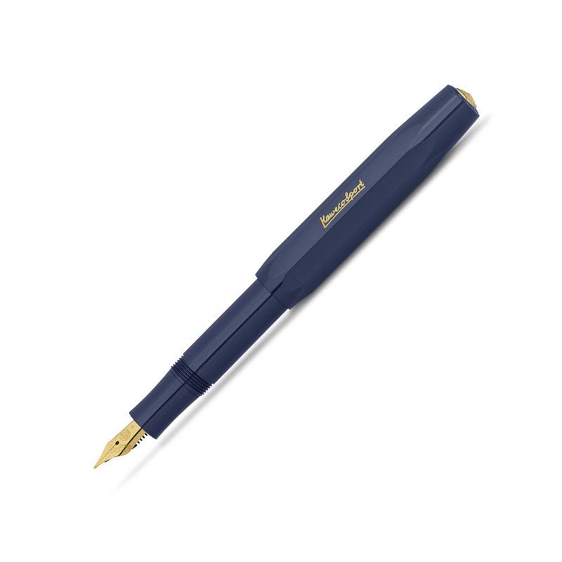 Classic Sport Fountain Pen 'Navy' - Honest Paper - 4250278616151