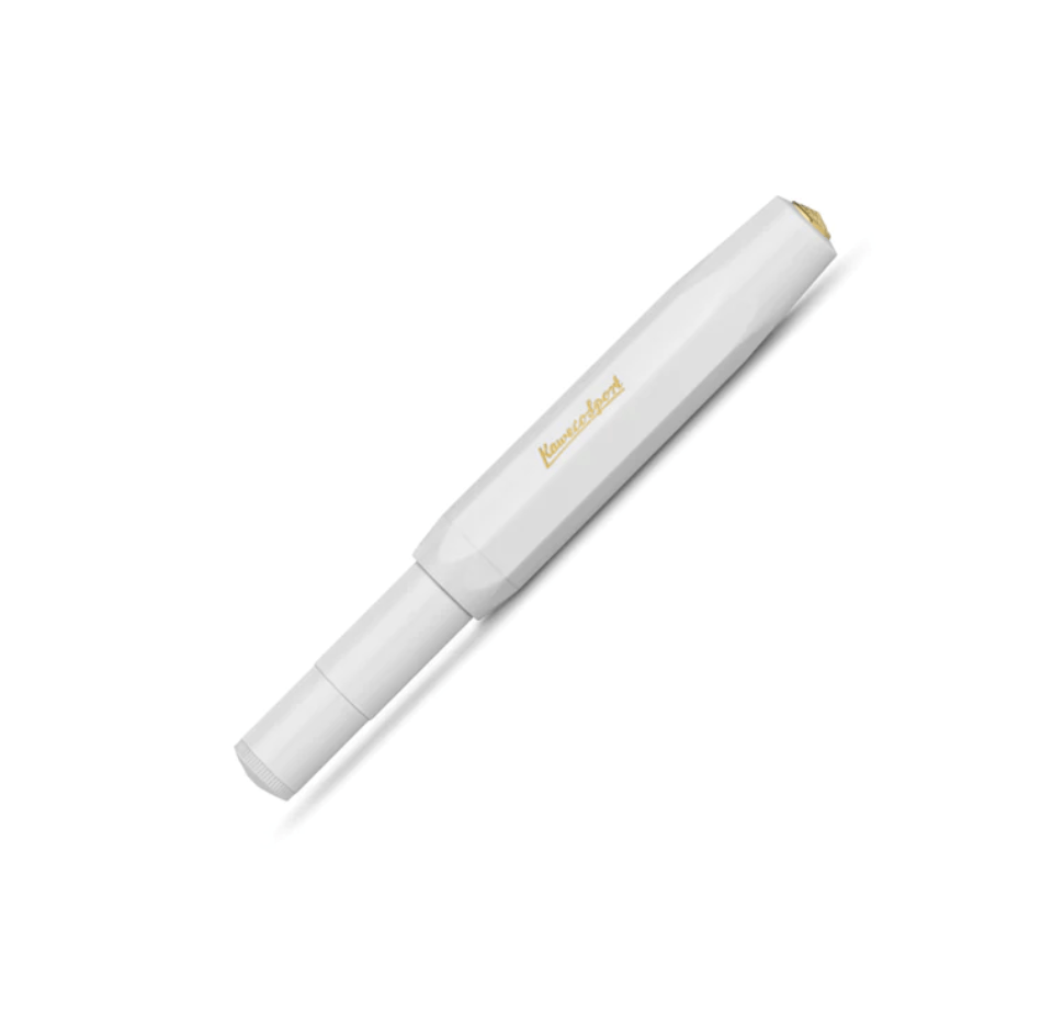 Classic Sport Fountain Pen 'White' Fine Nib - Honest Paper - 2235117