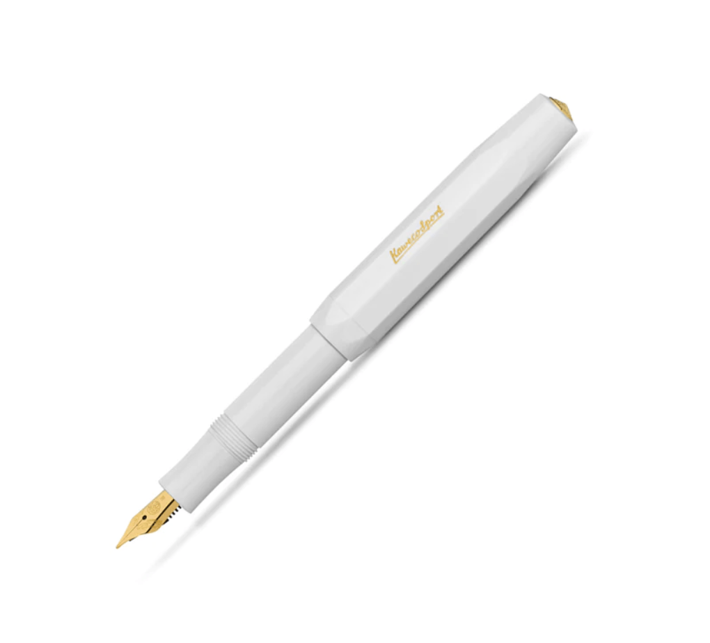 Classic Sport Fountain Pen 'White' Fine Nib - Honest Paper - 2235117