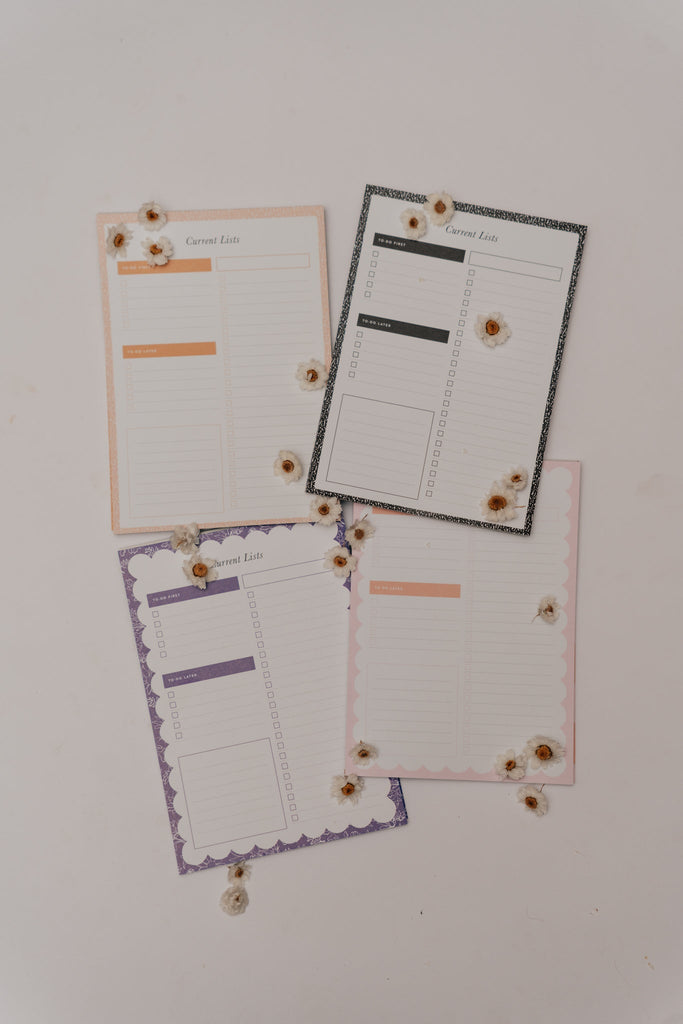 Composition 'List Maker' A5 Covered Notepad - Honest Paper - 30603
