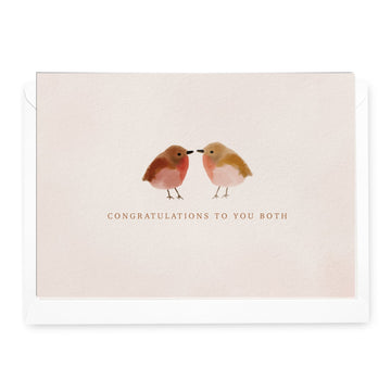 'Congratulations To You Both' Greeting Card - Honest Paper - 18714