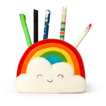 Desk Friends 'Rainbow' Ceramic Pen Holder - Honest Paper - 8054117620172