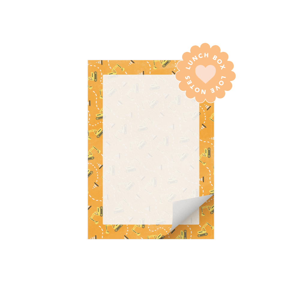 'Diggers' Tear-Off Notepad with Magnetic Back - Honest Paper - 30993