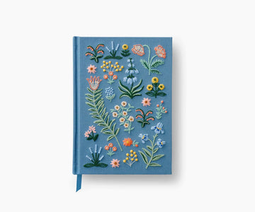 Embroidered Keepsake 'Menagerie Garden' Hardback Journal - Honest Paper - 2232910