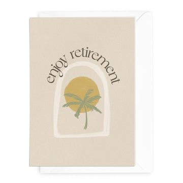 'Enjoy Retirement' Greeting Card - Honest Paper - 31138