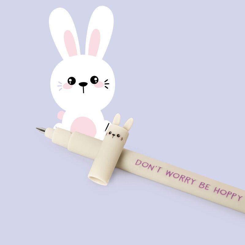 Erasable Pen 'Bunny' Purple Ink 0.7mm - Honest Paper - 8054320569862