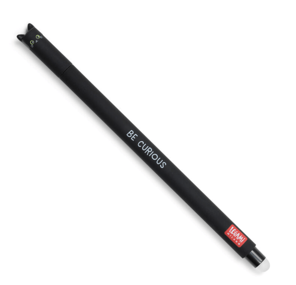 Erasable Pen 'Cat' Black Ink 0.7mm - Honest Paper - 8051739306873