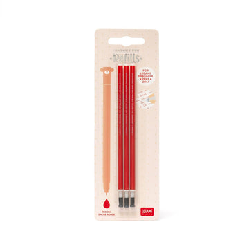 Erasable Pen 'Red' Ink Refills (3pk) - Honest Paper - 2235832