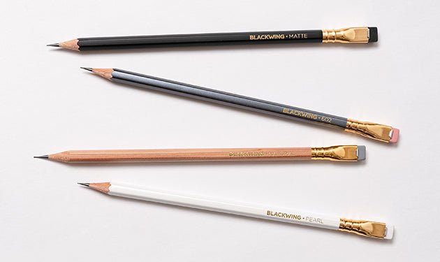 Extra Firm 'Blackwing Natural' Graphite Pencils - Honest Paper - 18481