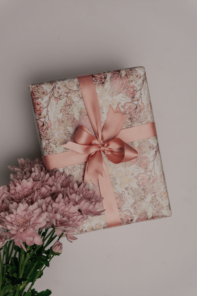 'Floriography' Native Floral Wrapping Paper Roll - Honest Paper - 2232747