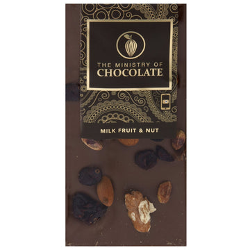 Fruit & Nut Handmade Milk Chocolate 100g - Honest Paper - 2235955