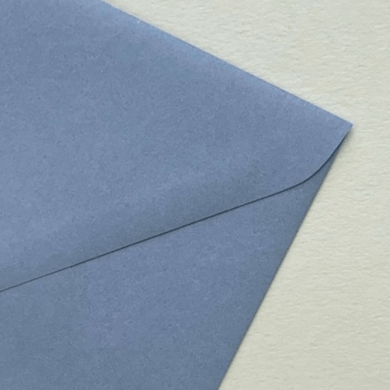 Gmund 'Dusky Blue' 100gsm Envelopes - Honest Paper - 18853