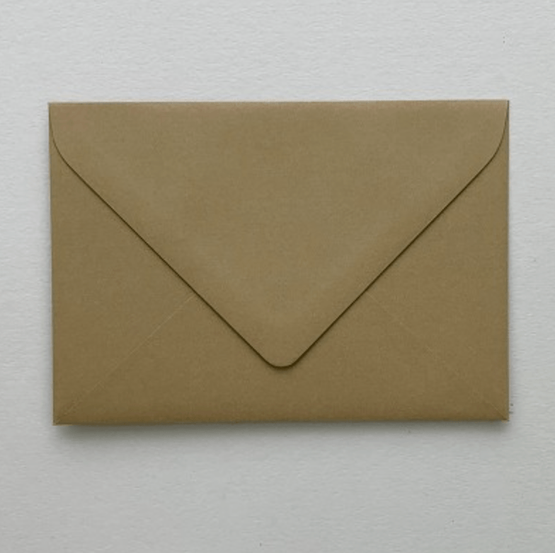 Gmund 'Latte' 100gsm Envelopes - Honest Paper - 18855