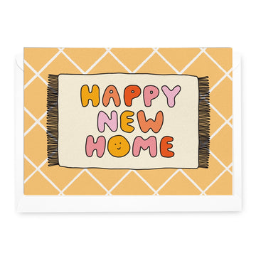 'Happy New Home' Doormat Greeting Card - Honest Paper - 2234966