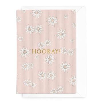 'Hooray' Native Floral Greeting Card - Honest Paper - 2234730