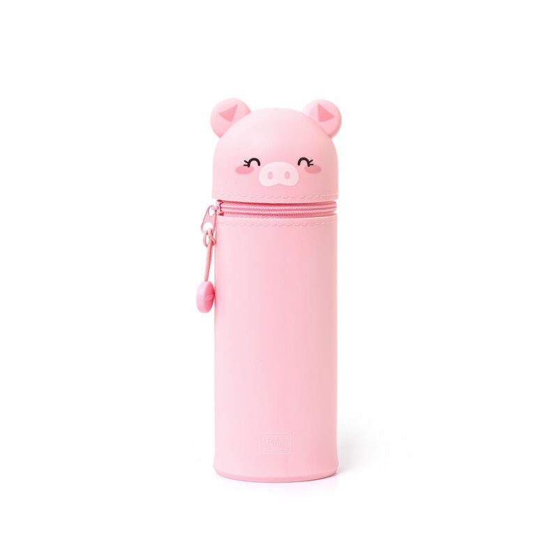 Kawaii Soft Silicone Pencil Case 'Piggy' - Honest Paper - 2234390