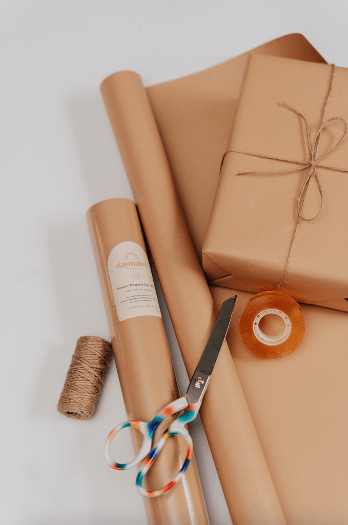 'Kraft' Wrapping Paper Roll - Honest Paper - 5061008170213