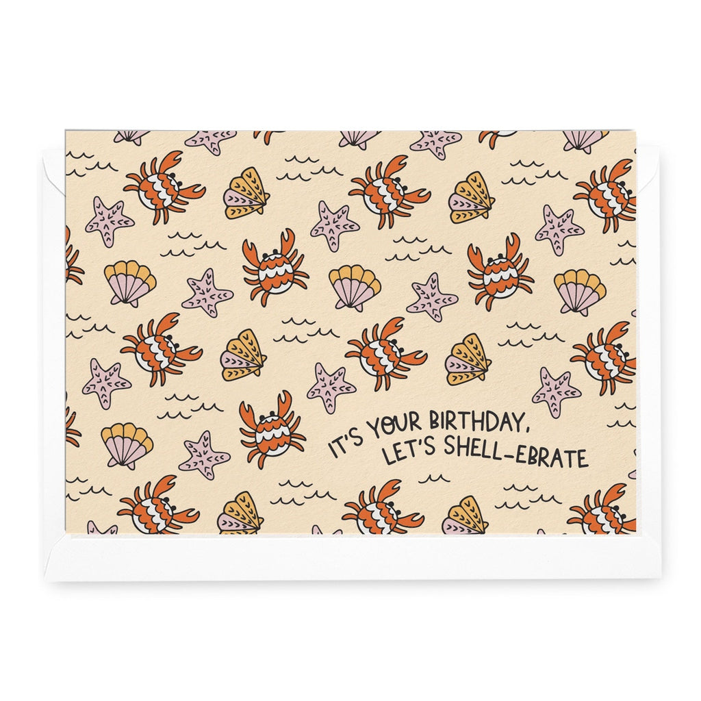 'Let's Shell-ebrate' Greeting Card - Honest Paper - 2232789