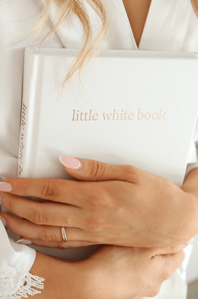 'Little White Book' Hardcover Wedding Planner - Honest Paper - 2234952