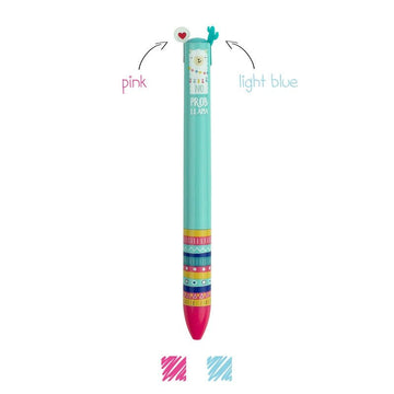 'Llama' Click Clack Two Colour Ballpoint Pen - Honest Paper - 8051739307290
