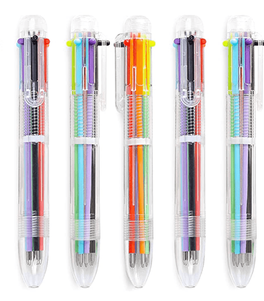 Magic Rainbow 6 Colour Click Pen - Honest Paper - 8051764529087