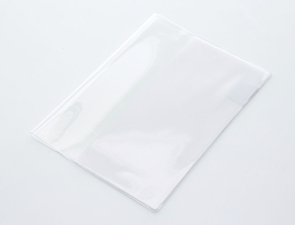 MD Clear Vinyl Notebook Cover A6 - Honest Paper - 4902805493581