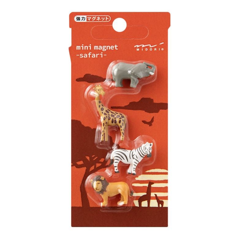 Mini 'Safari' Magnets (4pk) - Honest Paper - 2235406
