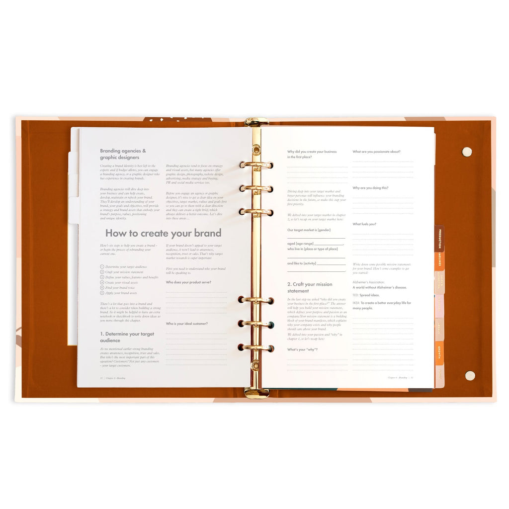Muse 'Plans' Side Hustle Project Planner - Honest Paper - 23252