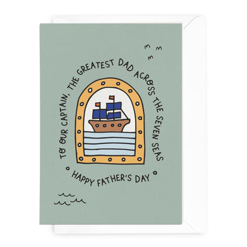 'Our Captain' Greeting Card - Honest Paper - 2232791
