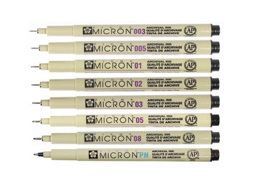 Pigma Micron Pens - Honest Paper - 084511307247