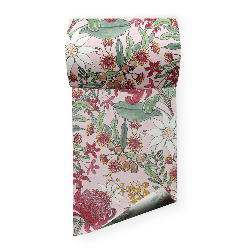 Premium Double-Sided Wrapping Bands 'Native Floral' (3pk) - Honest Paper - 2234140