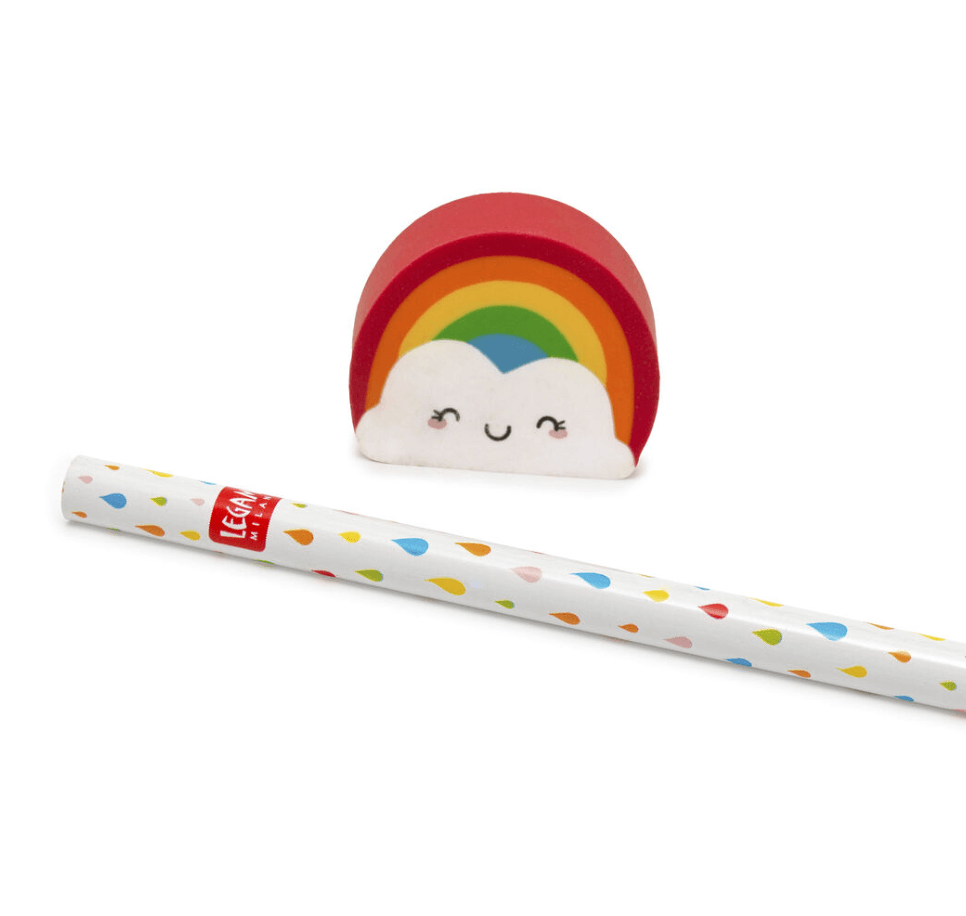 'Rainbow' Pencil with Eraser - Honest Paper - 8052461969886