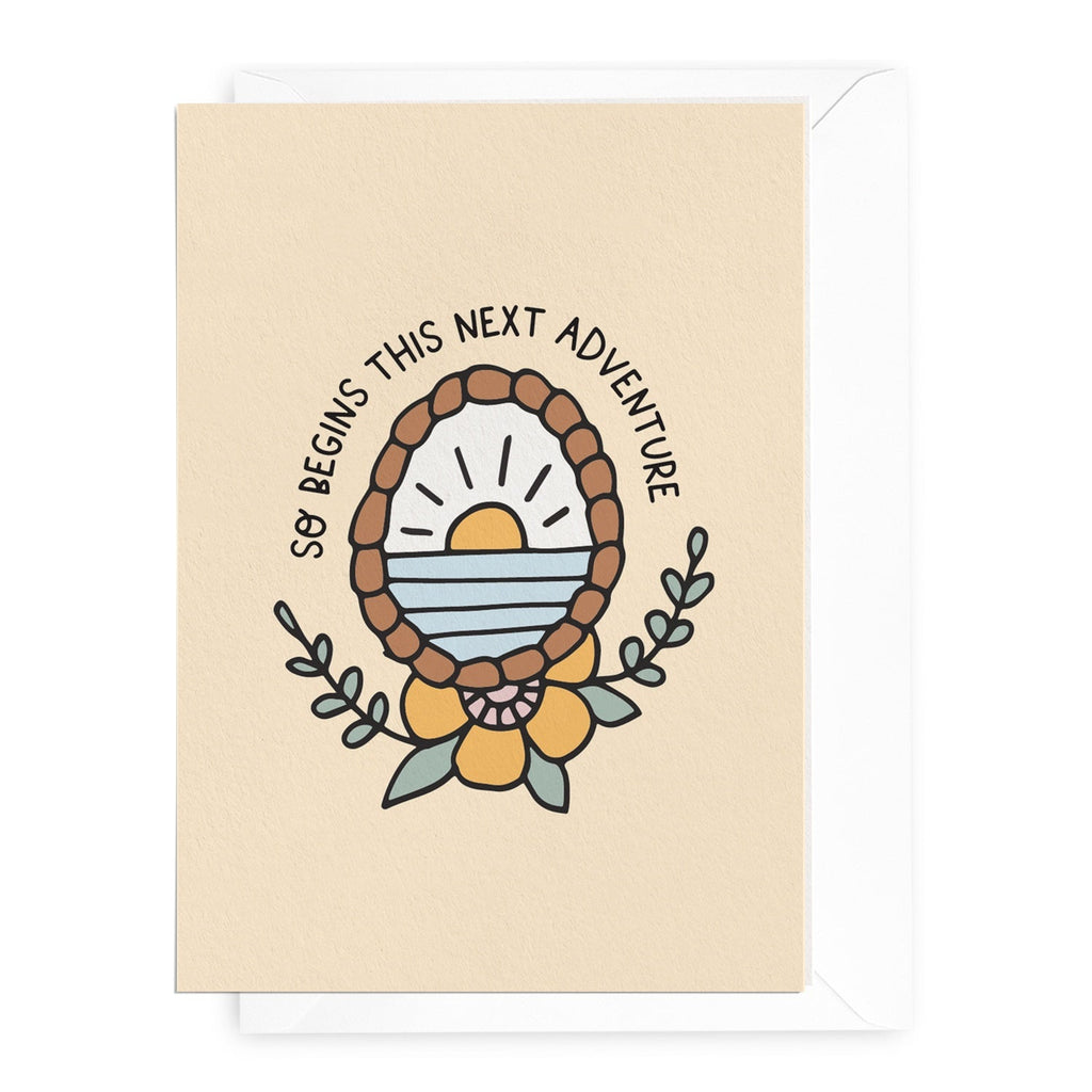 'So Begins This Next Adventure' Greeting Card - Honest Paper - 2232788