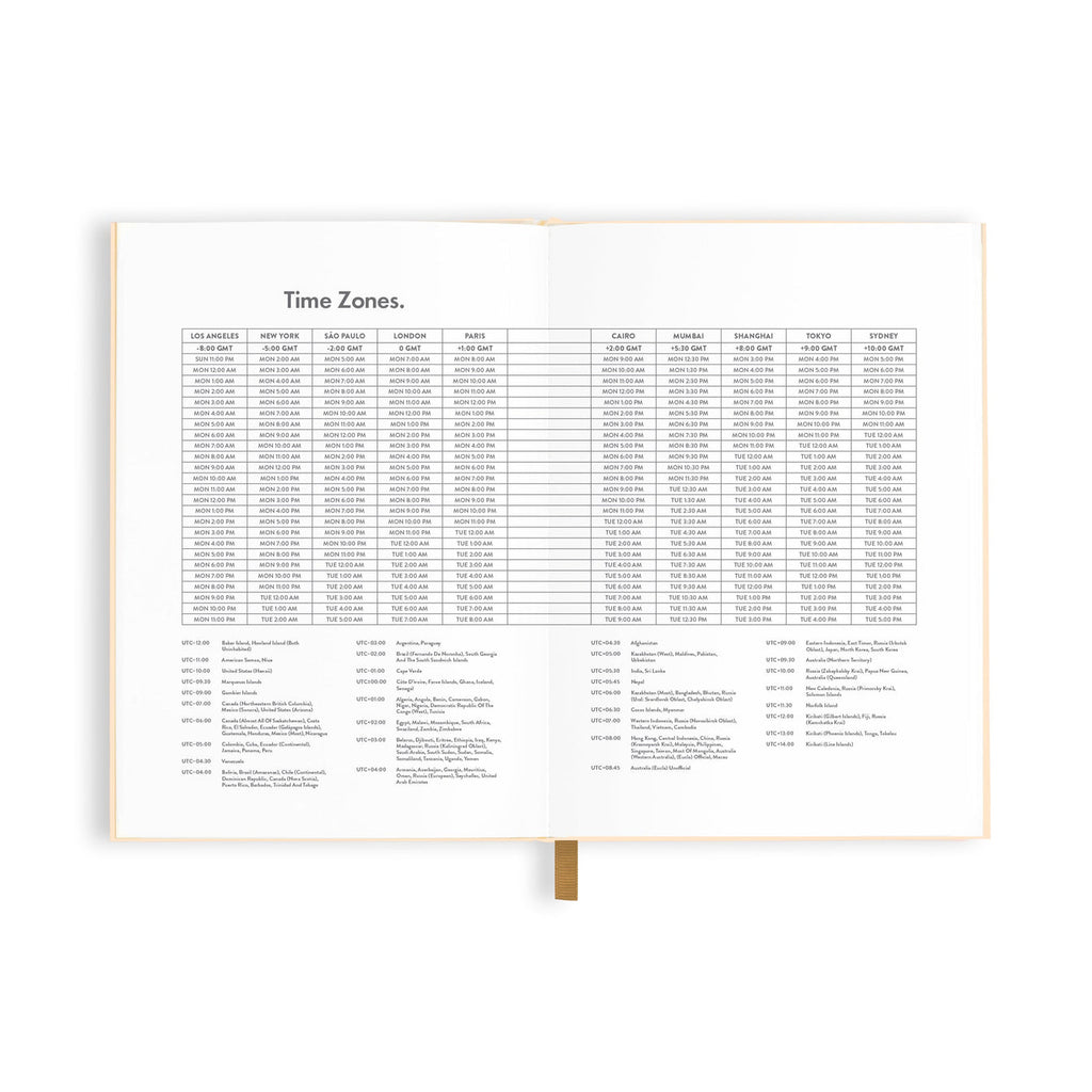 'The Traveller' Tiny Palms Linen Bound Travel Journal - Honest Paper - 9351308010842