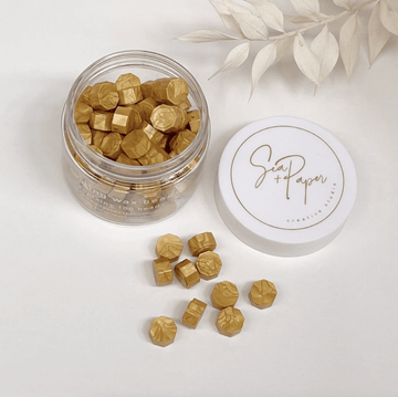 Wax Sealing Beads Gold - Honest Paper - 21159